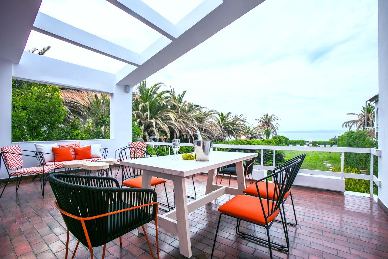 Hestia Beachfront Villa Polychrono Zewnętrze zdjęcie