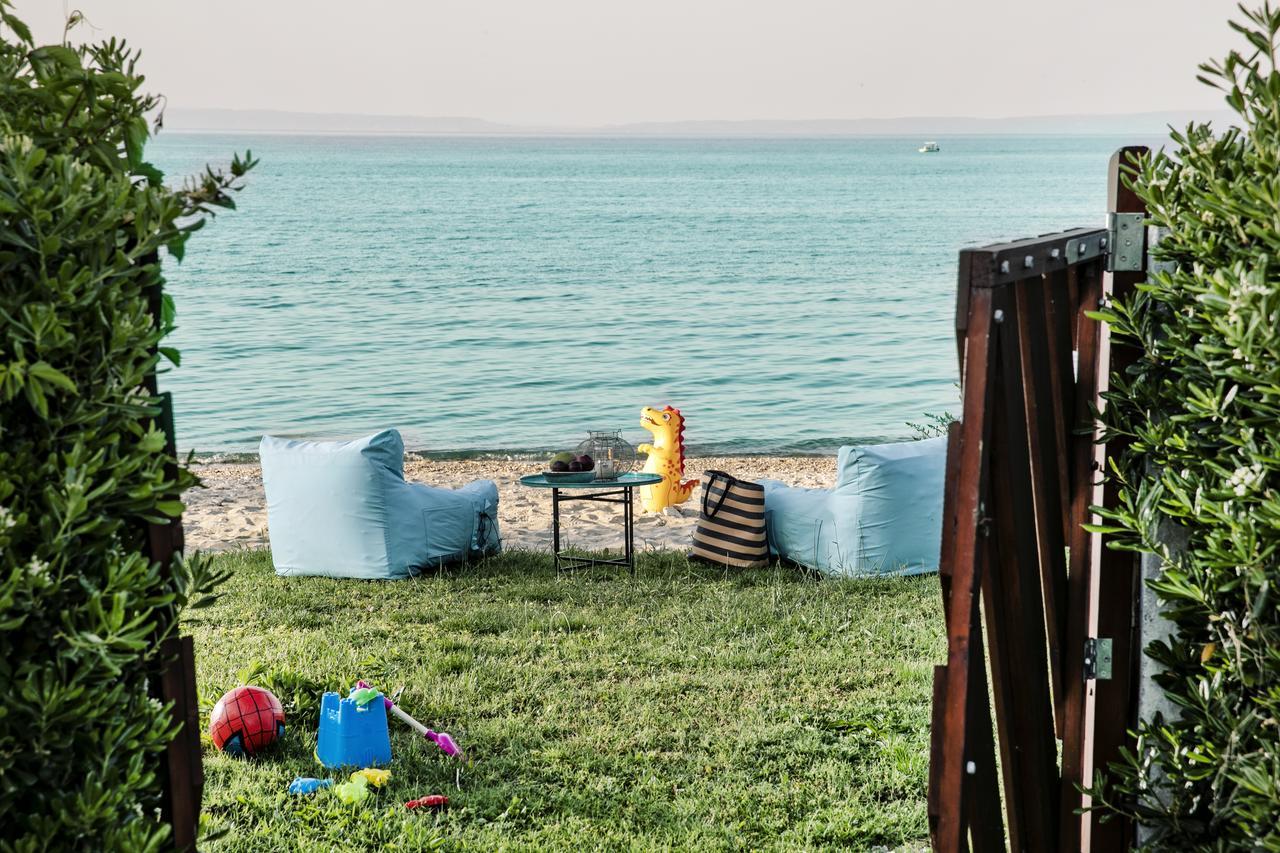 Hestia Beachfront Villa Polychrono Zewnętrze zdjęcie